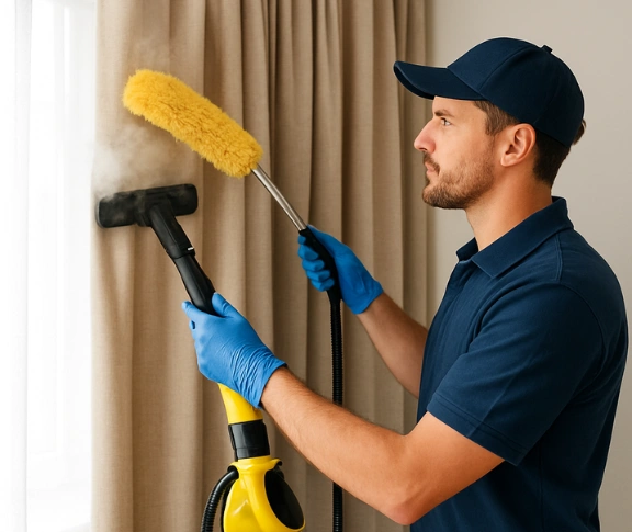 Trusted drapes cleaning technician Matty Curtain Cleaning clarkes-hill-vic QLD