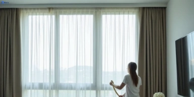 Delicate sheer drape cleaning clarkes-hill-vic Matty Curtain Cleaning